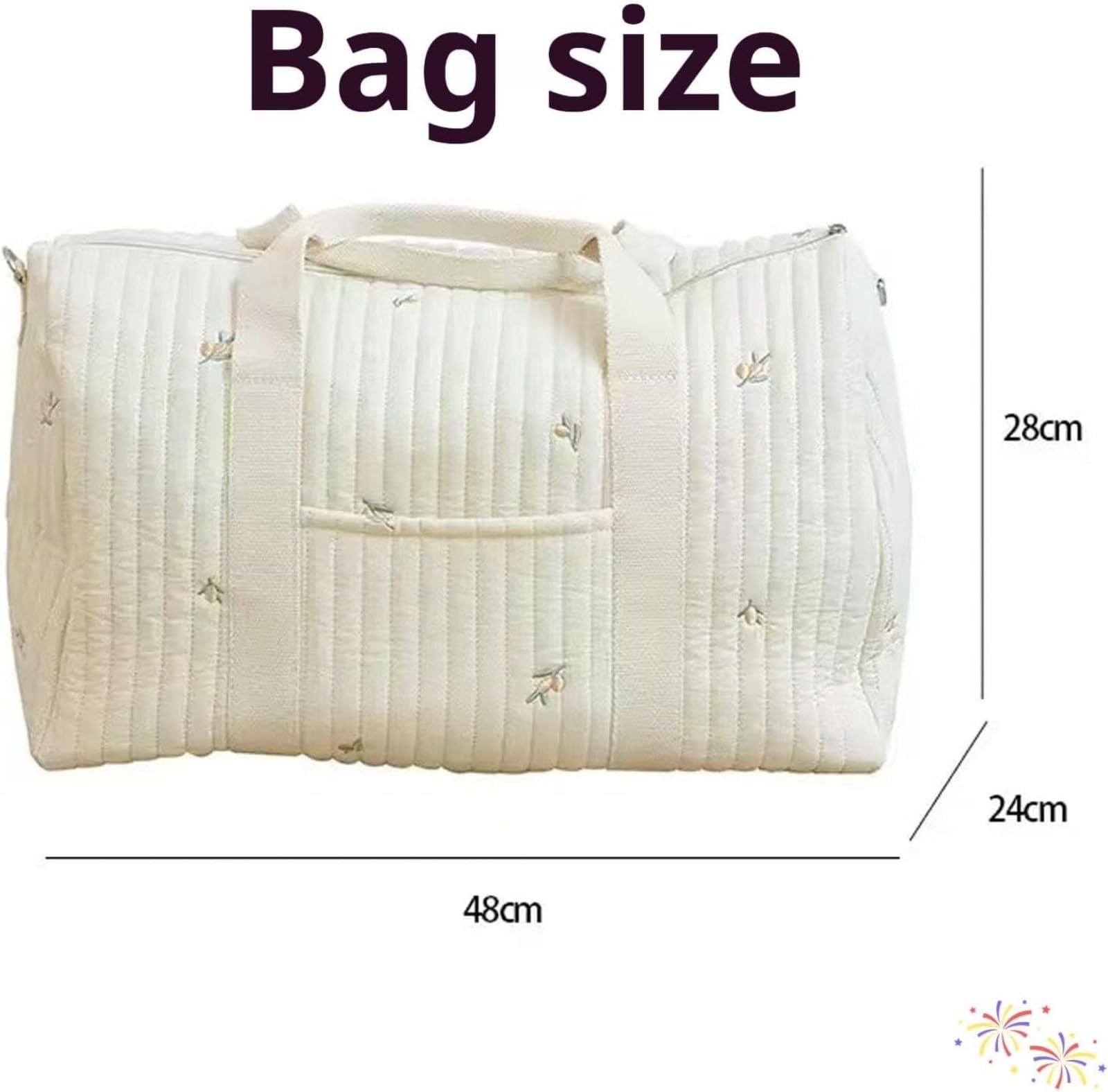 Borsa Multiuso per Mamma, Parto in Ospedale, Passeggino, Viaggio e Cambio Pannolini