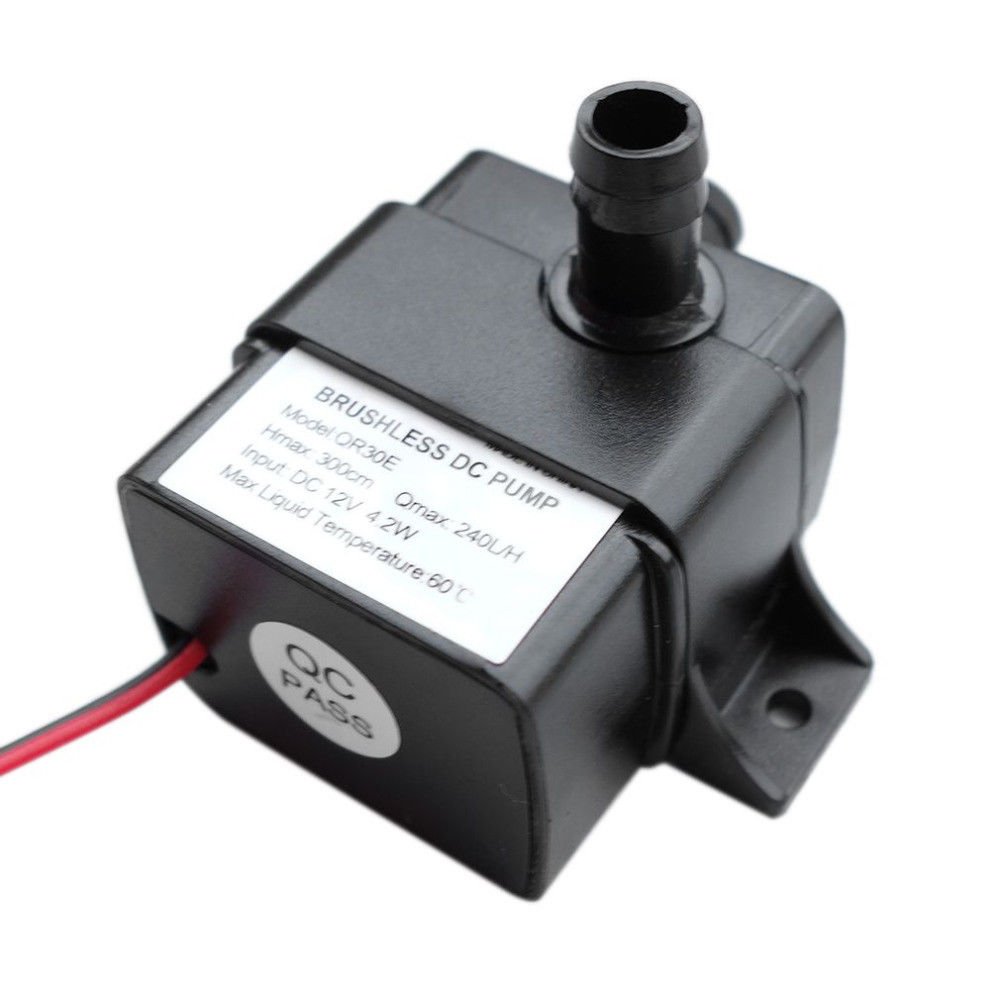 Ultra-quiet Mini DC12V 4.2W 240L/H Brushless Motor Submersible Water Pump BY TECHNO (B07D648BJQ) Amazon Price History, Amazon Price Tracker