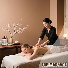 Cherry Blossom Essential Oil, Cherry Blossom Oil 16 Fl Oz 480ML for Diffuser Humidifier Yoga Cleaning DIY Candle Soap Making Essential Oils