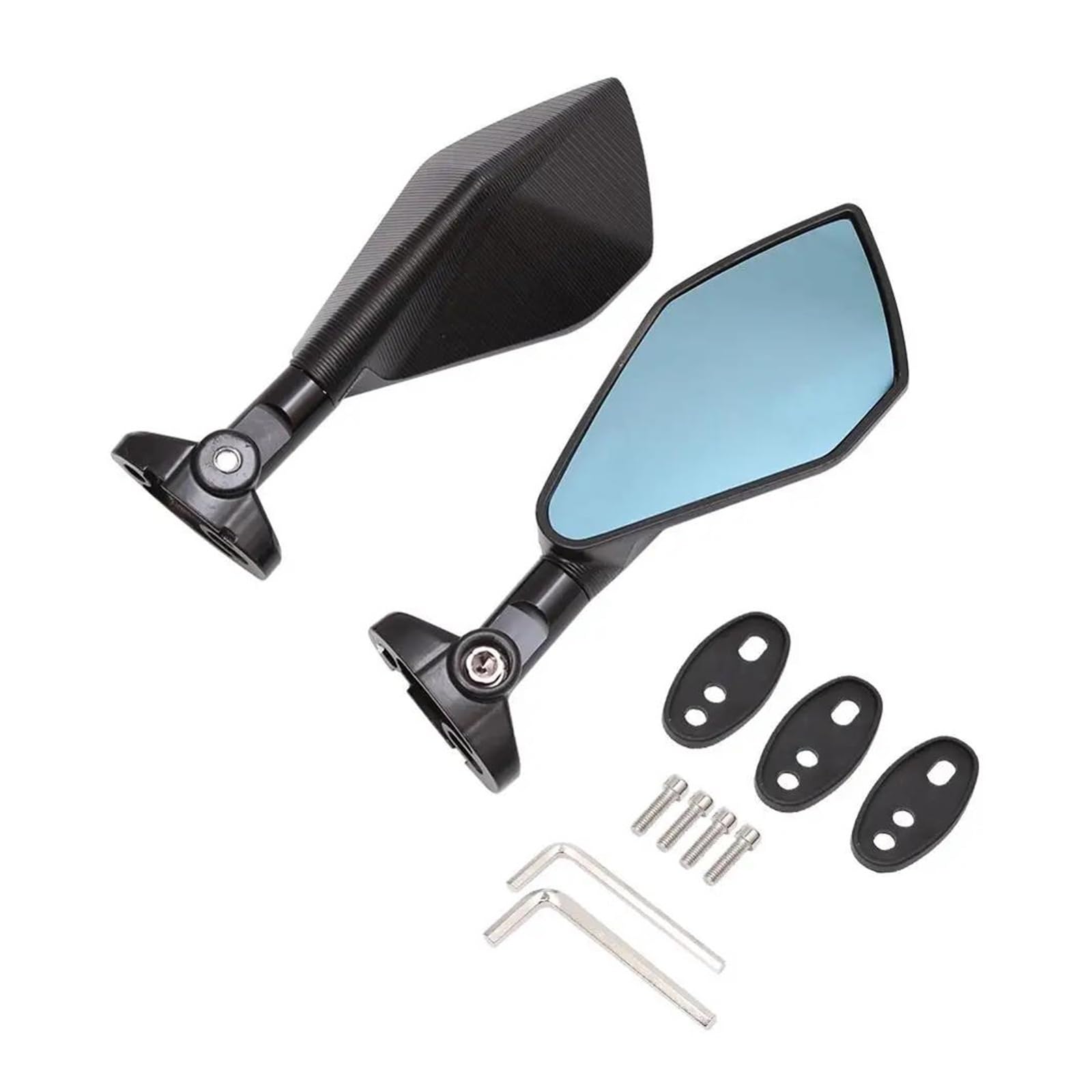 Espejo retrovisor motocicleta Para Y&amaha R15 2014 Tmax 500 2009 Motocicleta Scooters Racer Espejo Retrovisor Trasero