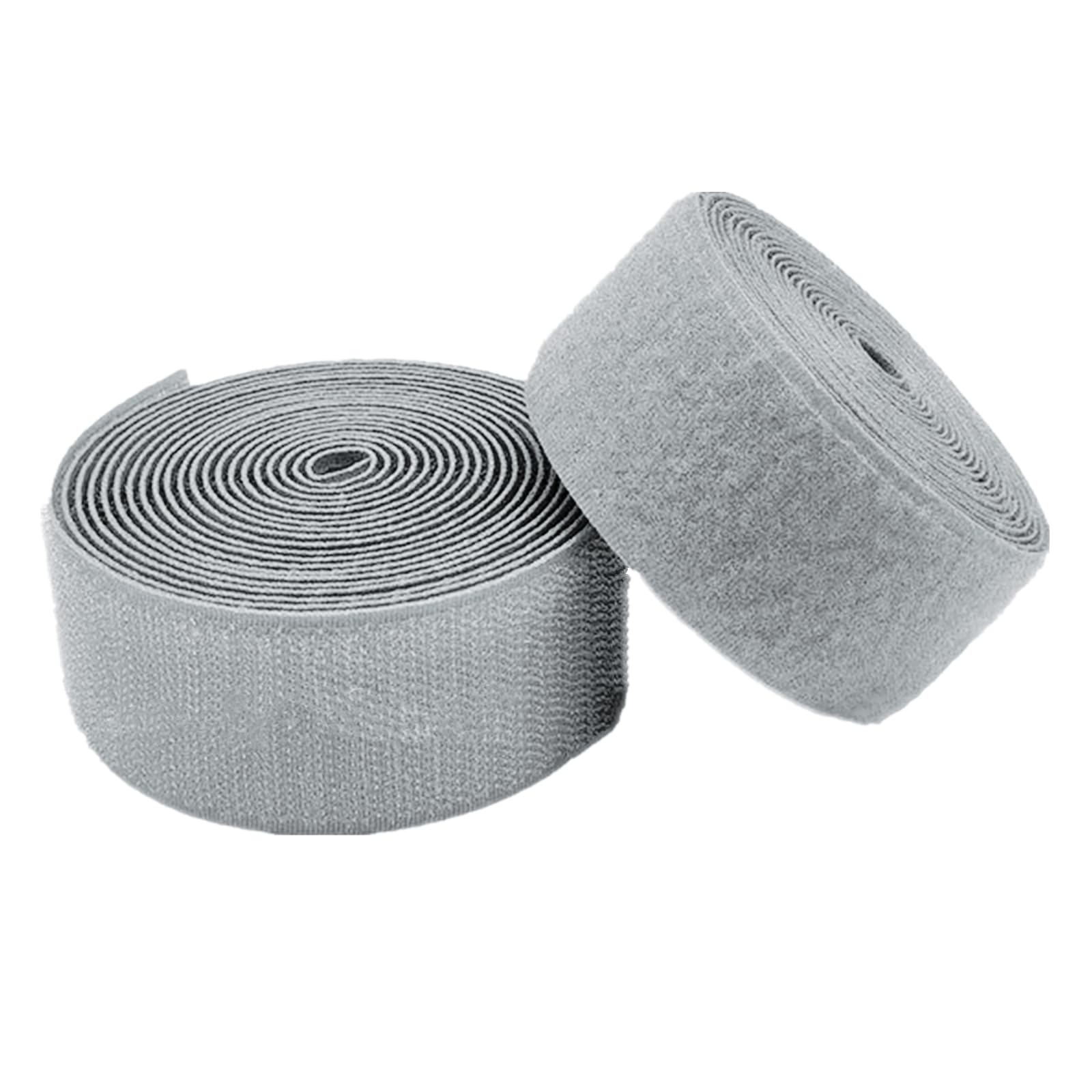 Bande emboîtable nylon 30mm gris à coudre haute résistance lavable