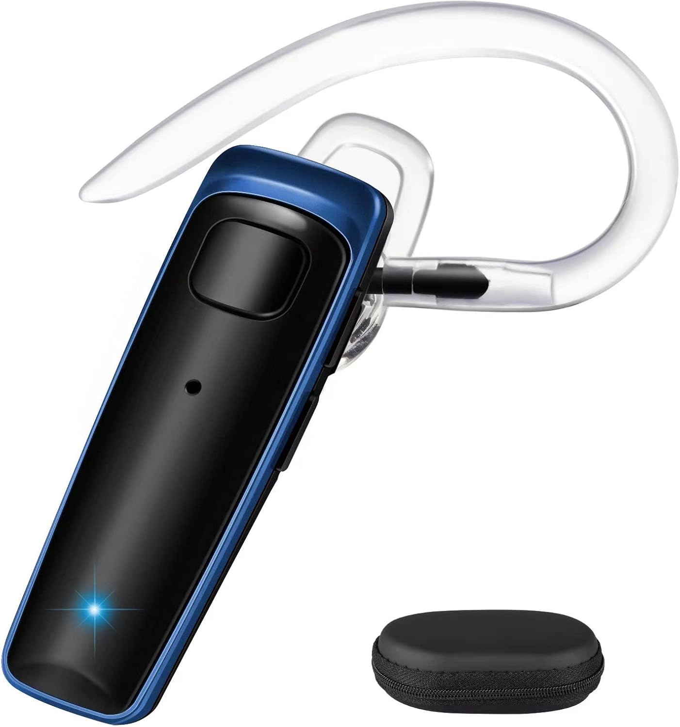 CFOZUZO Bluetooth Headset, Bluetooth Earpiece, 16Hrs Talk Time Wireless Earpiece with CVC8.0 Dual Noise Cancelling Mic Hands-Free Calls Wireless Headset for iPhone Samsung Trucker
