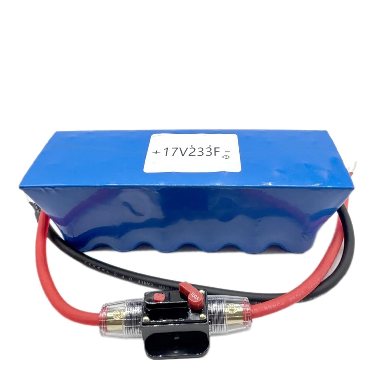 17V 233F Automotive Rectifier Module 2.85V 700F with Voltmeter Display Power Supply(Heat Shrink Shell)