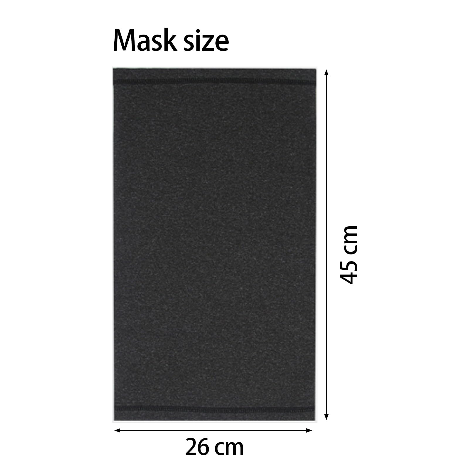 DHUGZFT 2Pack Winter Neck Warmer Gaiter men&women,motorcycle Mask Face Cover Balaclava Scarf for Cold Weather Sportfor Hiking Cycling (Light flax gray, Hemp black;)