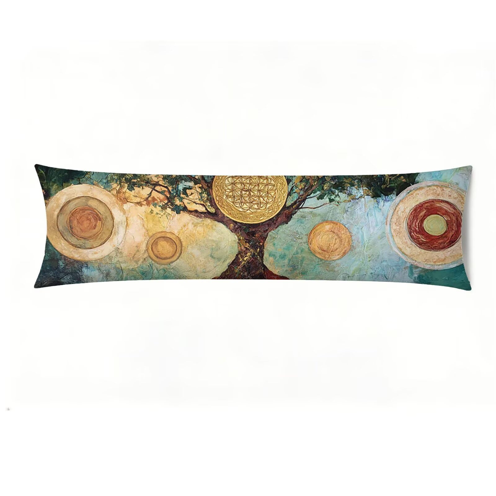 Taie d'oreiller de corps scandinave en velours doux 40x145 cm pour dormeur
