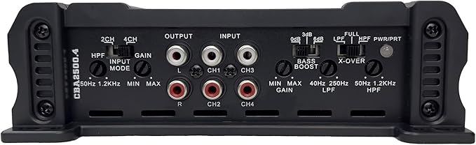 Orion Cobalt CBT Amplifier 2 or 4 Channels MAX Music Power (4 Channel, CBT2500.4)