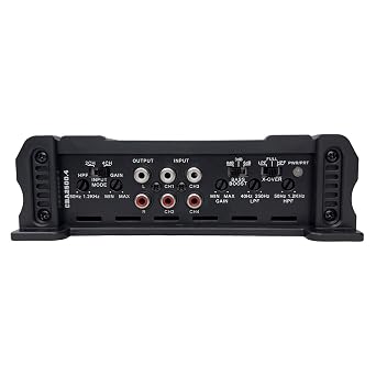 Orion Cobalt Series CBA2500.4 High Efficiency 4-Channel Class A/B Amplifier for Car Audio Stereo - 2500W Max, 400W RMS, 2/4 Ohm Stable, Adjustable Low/High Pass, Bass Boost, MOSFET Power Supply