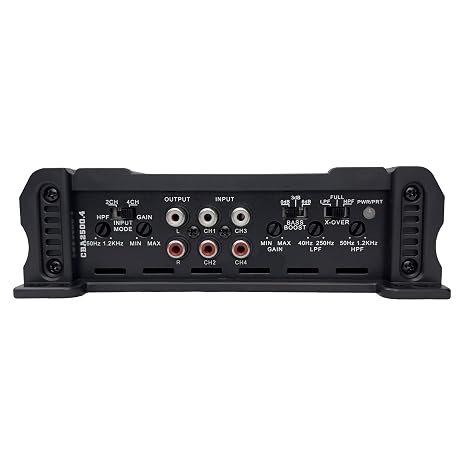 Orion Cobalt Series CBA2500.4 High Efficiency 4-Channel Class A/B Amplifier for Car Audio Stereo - 2500W Max, 400W RMS, 2/4 Ohm Stable, Adjustable Low/High Pass, Bass Boost, MOSFET Power Supply