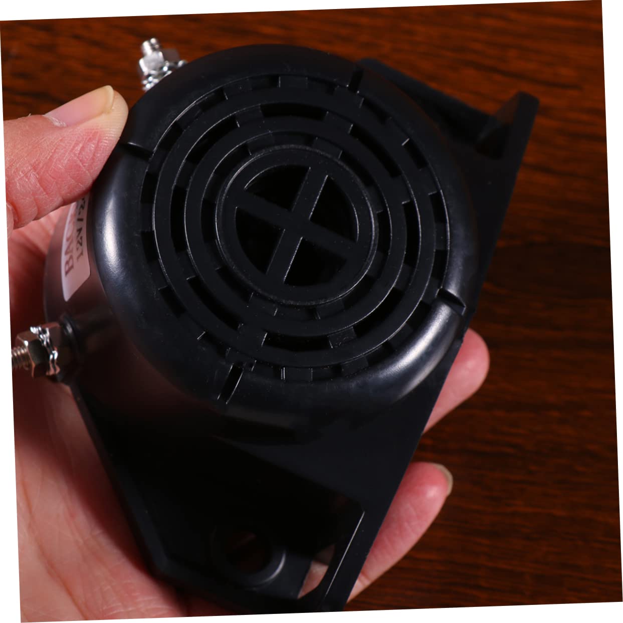 Holibanna 12V Car Horn Engineering Forklift Truck Loudspeaker Easy Installation for Vehicles Trucks Buses and Boats