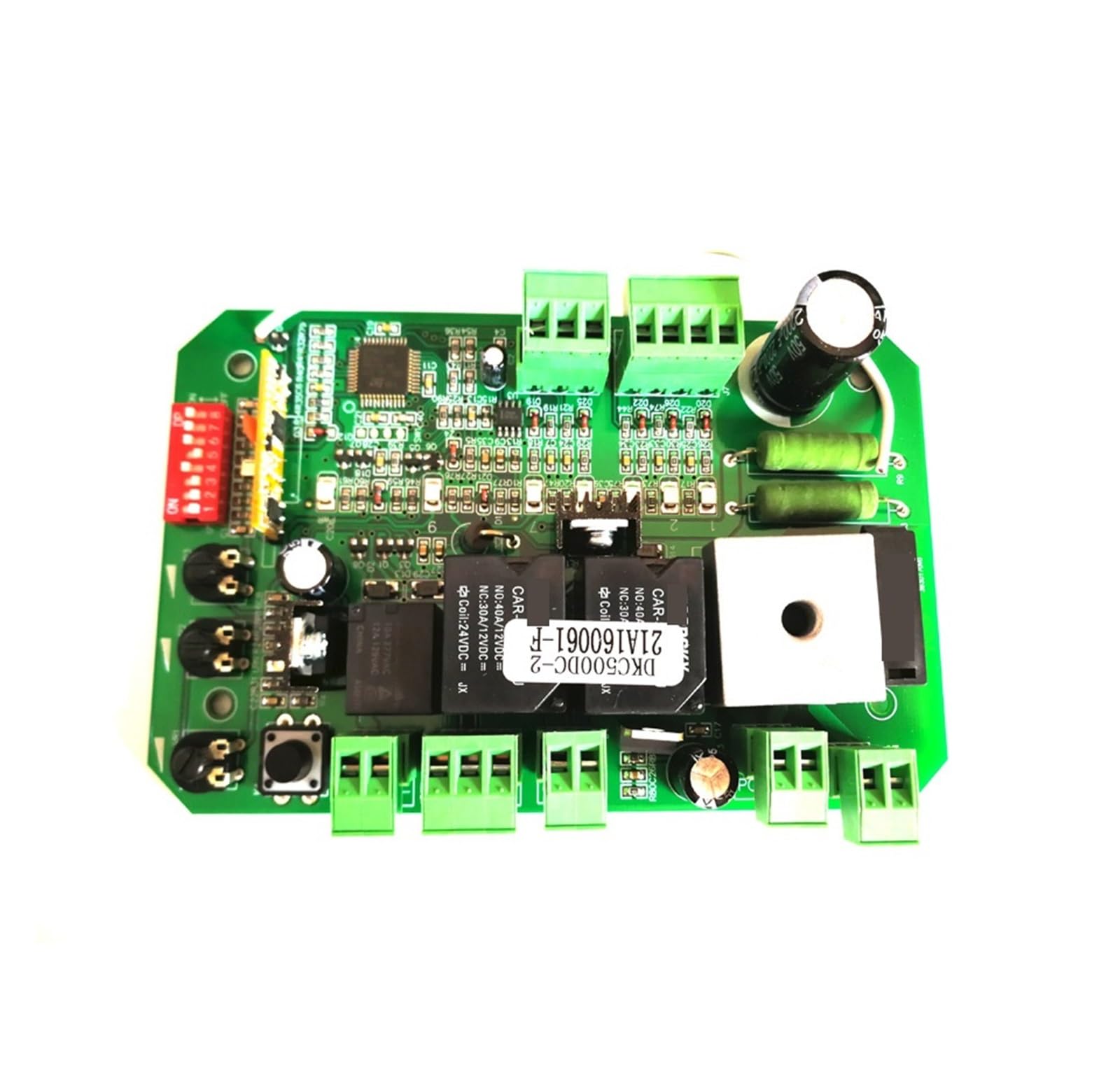Elektrischer TüRöFfner, Toröffner-Steuereinheit-Motherboard-PCB-Motor-Controller-Platinenkarte for 24-V-Gleichstrom-Schiebetor-Motoröffner(8 remote controls)