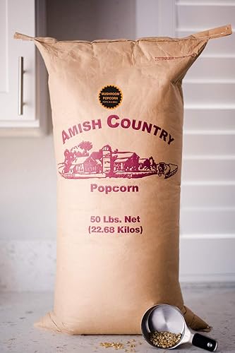 Miniatura 34 de Amish Country Popcorn Bolsas de 10 a 4 onzas – Granos de palomitas de maíz de hongos Anticuado, sin OMG y sin gluten