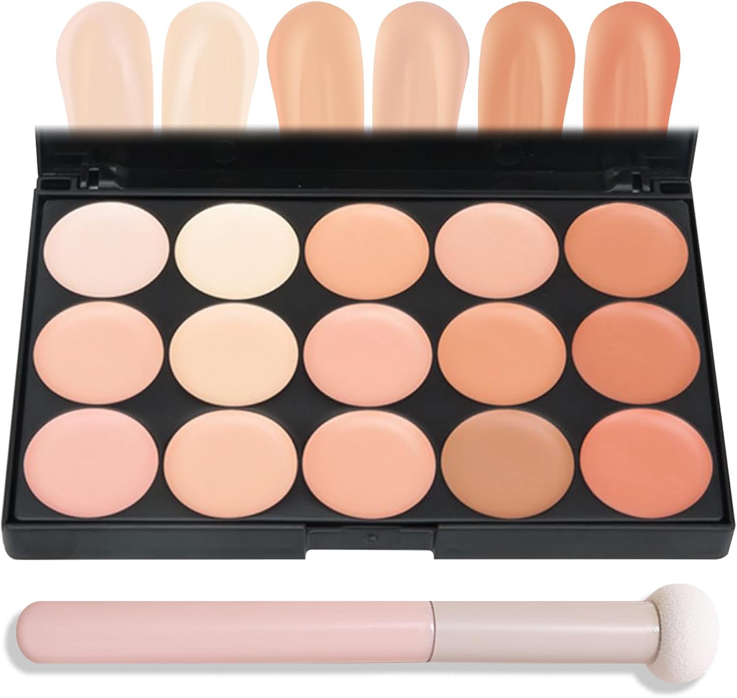 15 Colors Correcting Concealer Contour Palette,Cream Contour Makeup