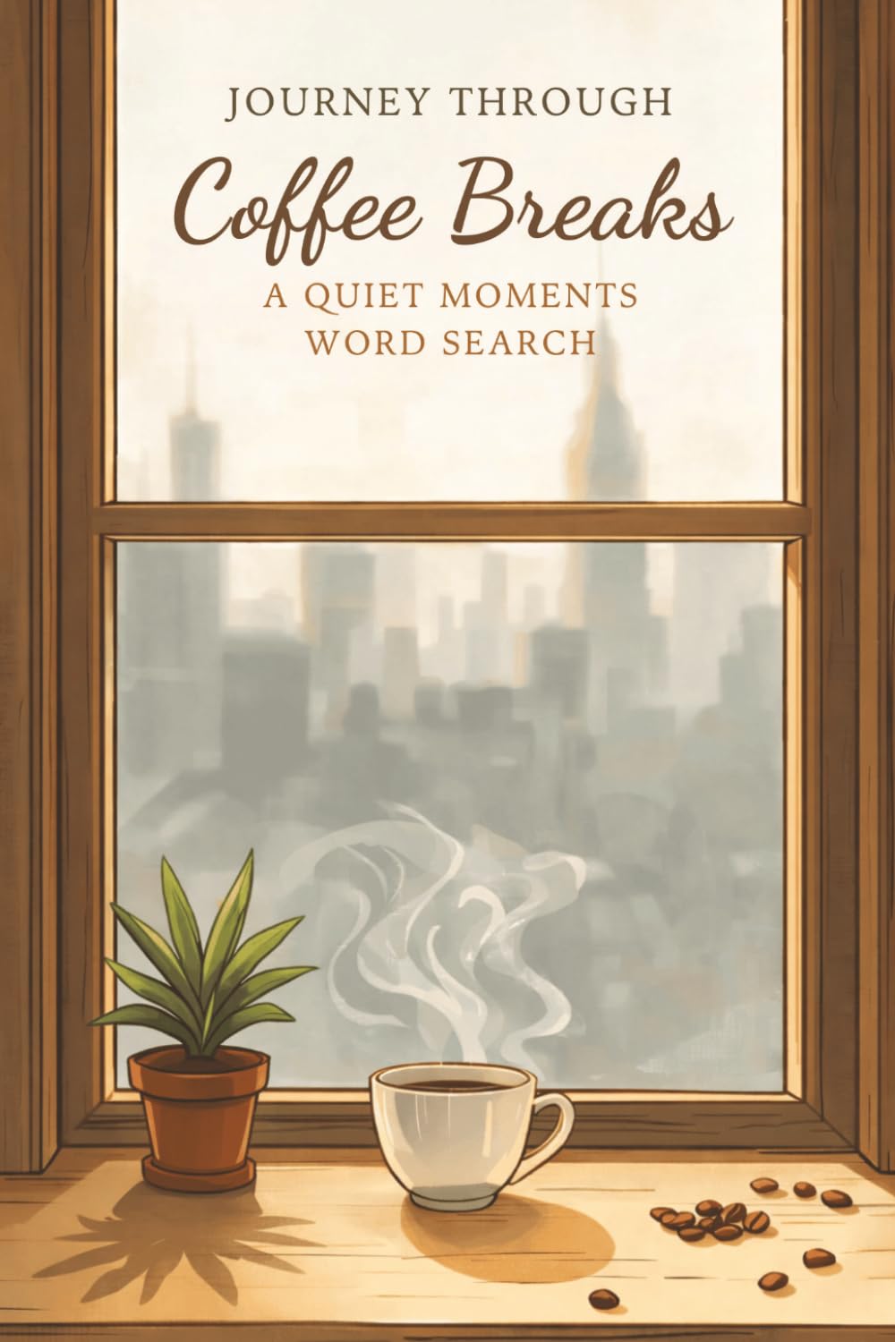 Journey Through Coffee Breaks - A Quiet Moments Word Search: Calming Travel-Sized Word Searches for Teens and Adults (Journey Through Quiet Moments)