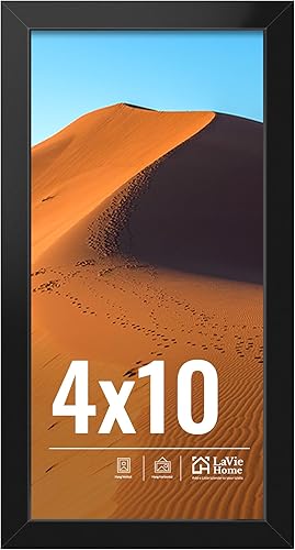 Miniatura 22 de LaVie Home Marco de fotos de 2 x 3, marco de fotos negro de 2 x 3 con plexiglás HD, marco de visualización de 2 x 3, 1 paquete, colección clásica