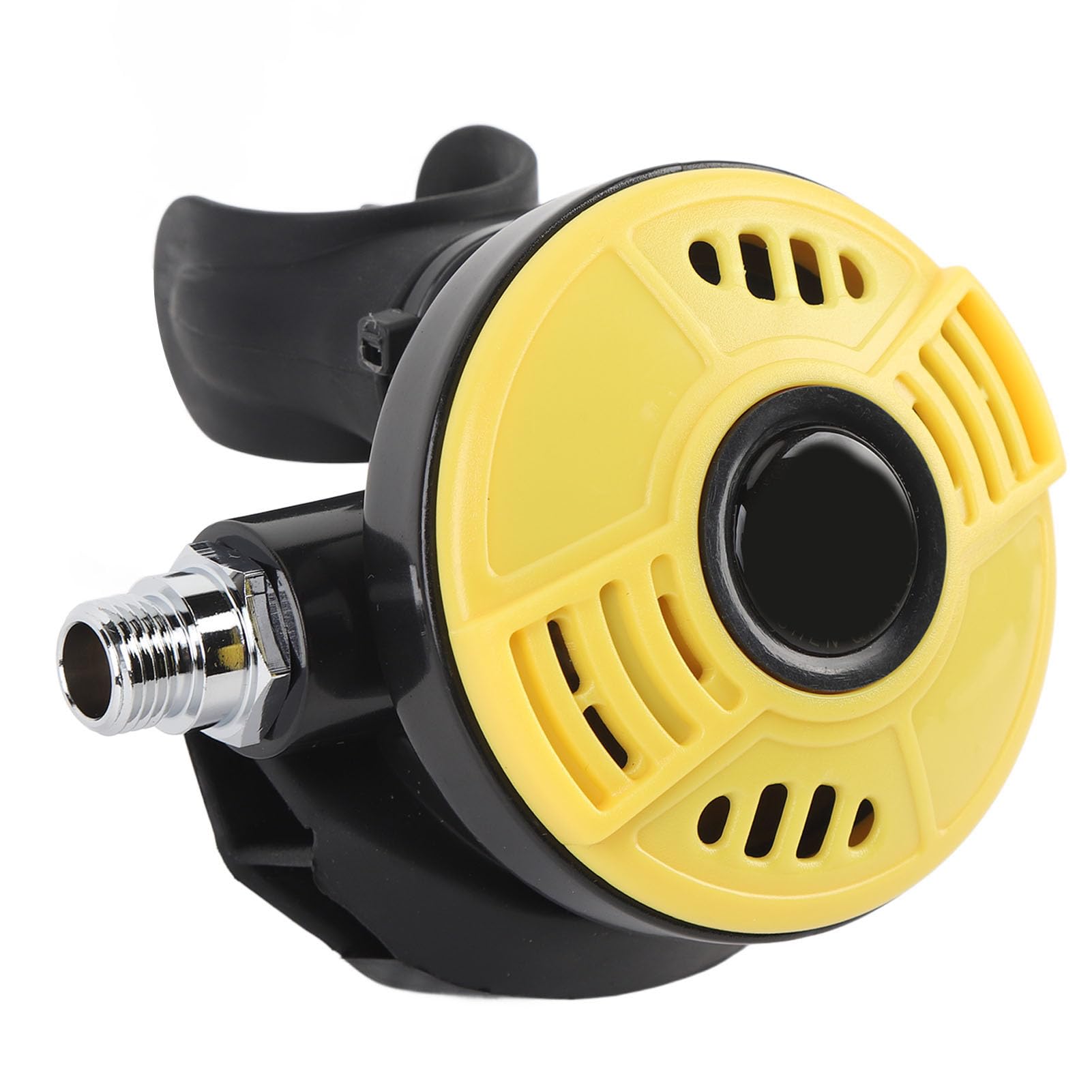 Diving Regulator Multifunctional Food Grade Silicone Mouthpiece Explorer Diving 2nd Stage Regulator (Yellow)