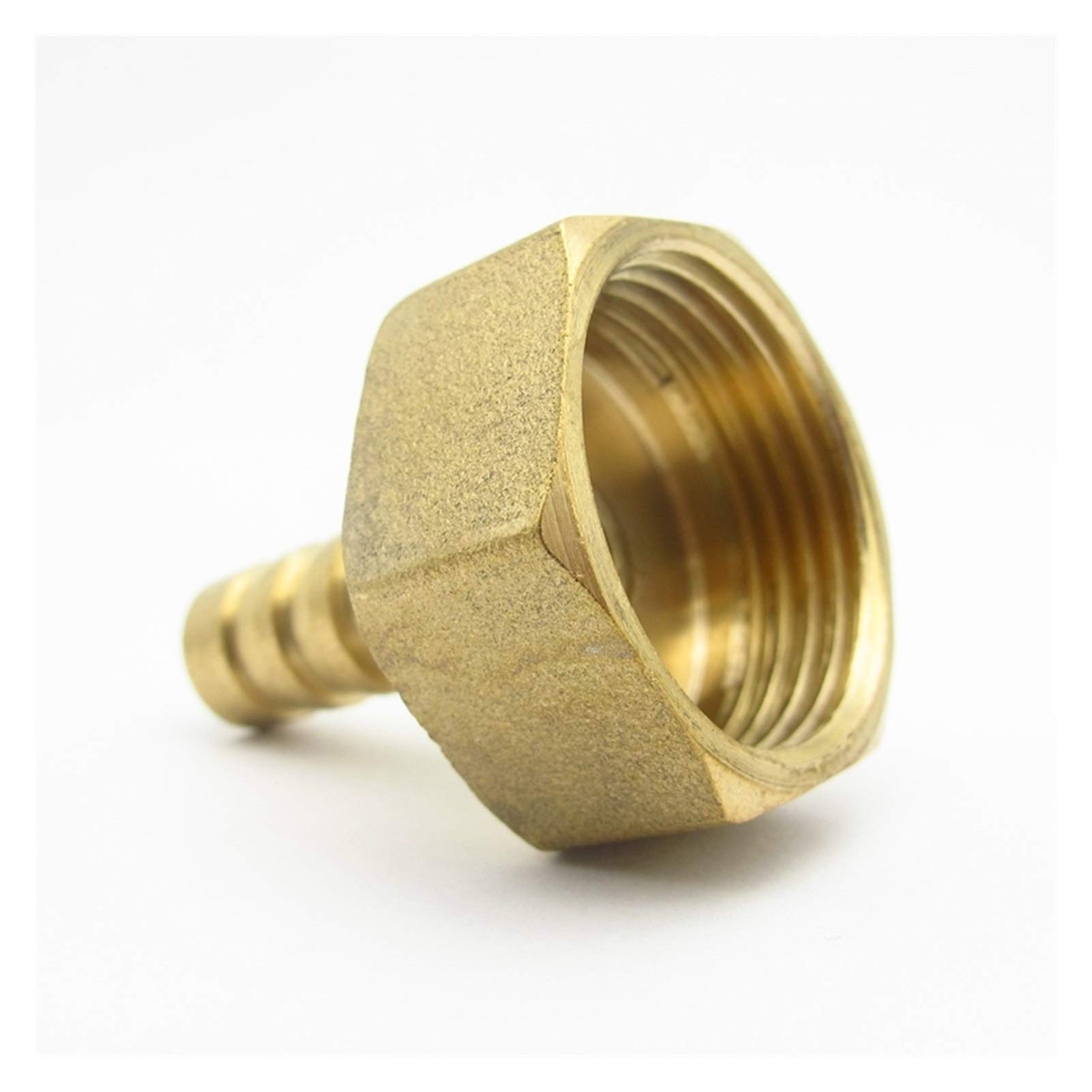 Pangocho JINchao-brass pipe fittings, Brass Barbed Pipe Fitting 16mm Hose Barb x 3/4" BSP Female Thread Hose Nipple Coupler Connector Adapter, repair fittings