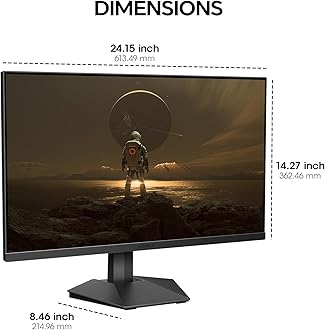 KOORUI Gaming Monitor, 27" 200Hz 1ms Fast IPS Computer Monitor, FHD HDR400 Display, 90% DCI-P3 Color Gamut PC Screen, Adaptive Sync, Ultra Slim Frame, VESA Mountable, HDMI 2.0, DP 1.4, G2711P