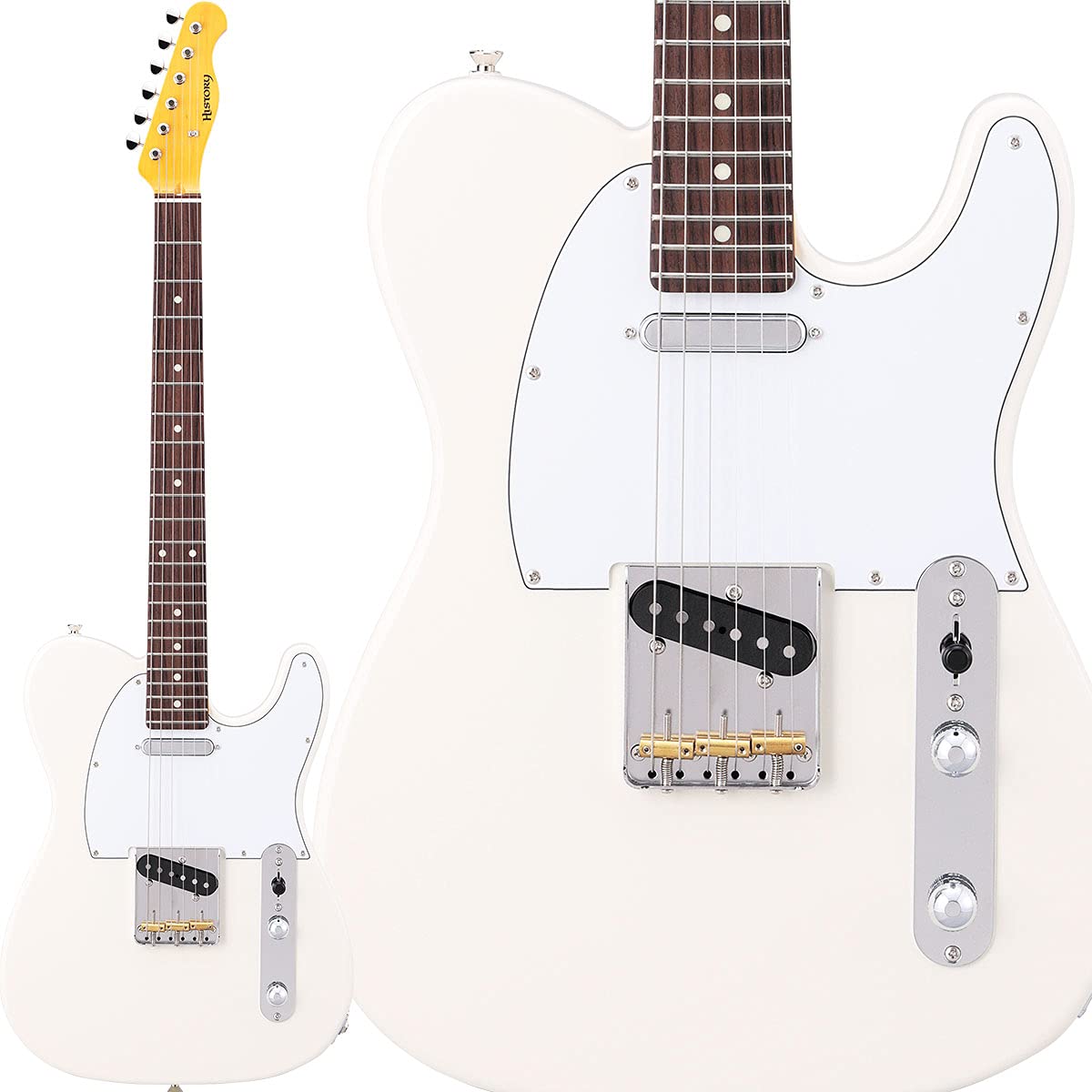 Amazon | HISTORY HTL-Standard VWH Vintage White ハムバッカー切替