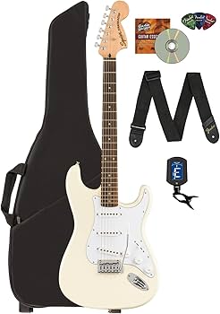 ギター Squier by Fender Stratocaster Affinity Amazon.com: Squier Affinity Series Stratocaster Electric Guitar
