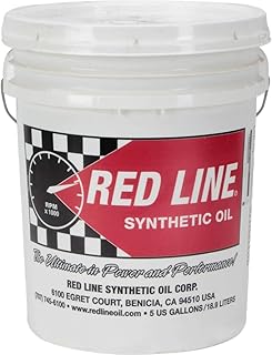 Red Line 58206 헤비 충격 방지 기어 오일 - 18.9L(5갤런)