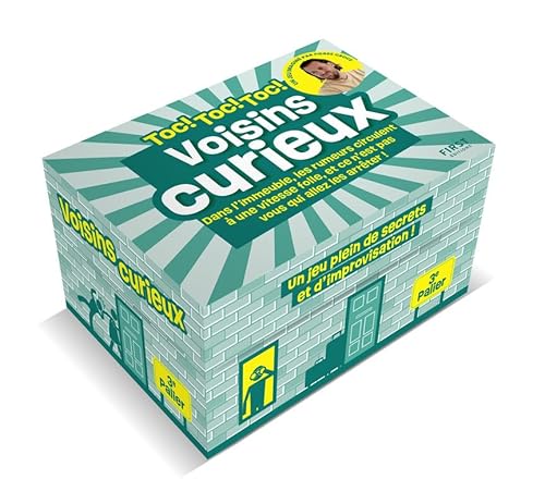 Voisins curieux - Toc toc toc ! - jeux apéro - Pierre Croce - stratégie - débat humour - cartes - jeux entre amis