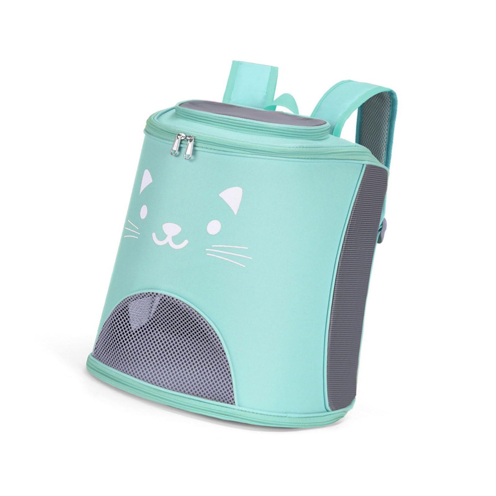 Zaino per animali domestici, con tracolla ergonomica, grande capacità, traspirante, per cani di piccola taglia, gatti, viaggi e passeggiate