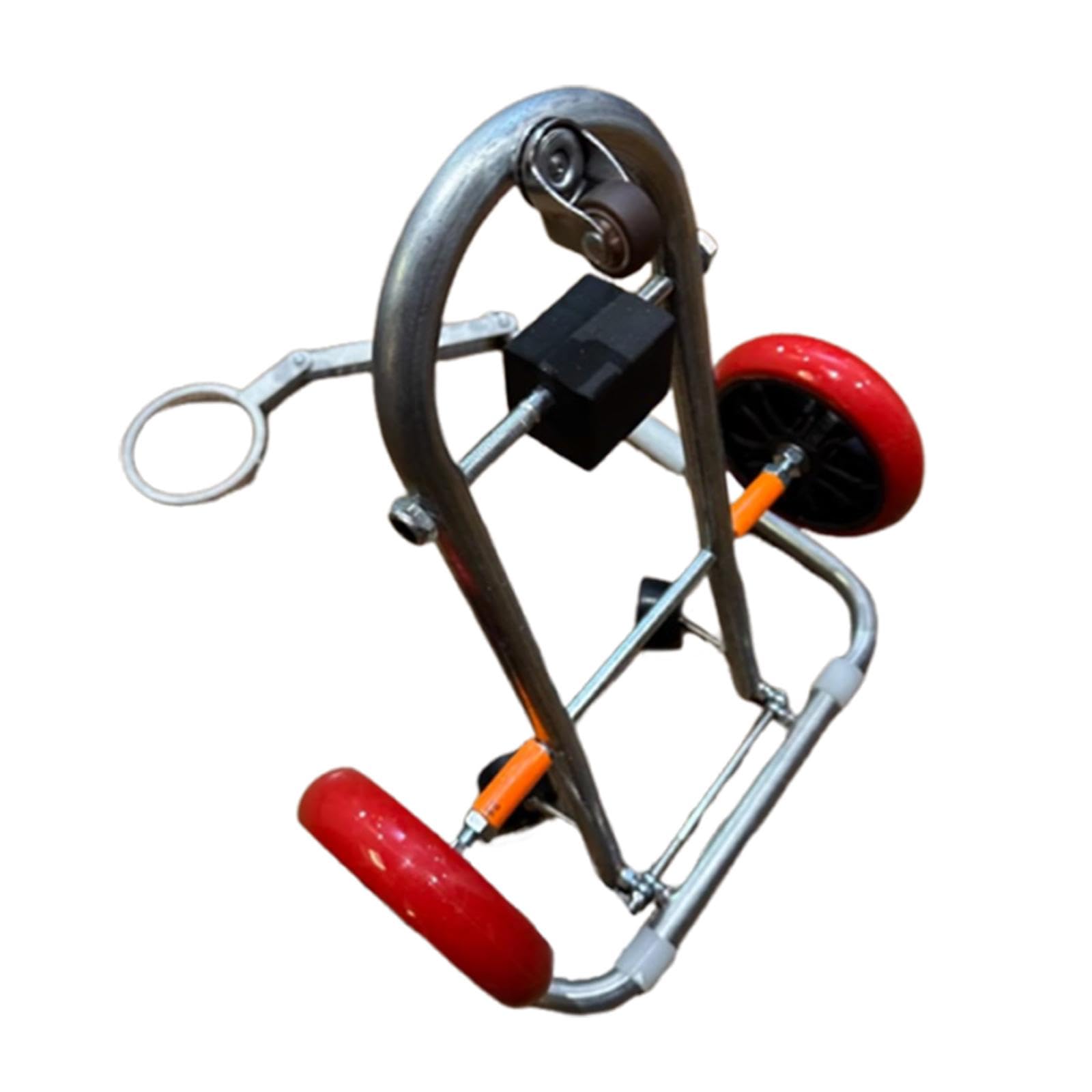 Carrello Sollevatore per WC Portatile, Flessibile, Facile Da Usare E Pieghevole, Ideale per Idraulici.