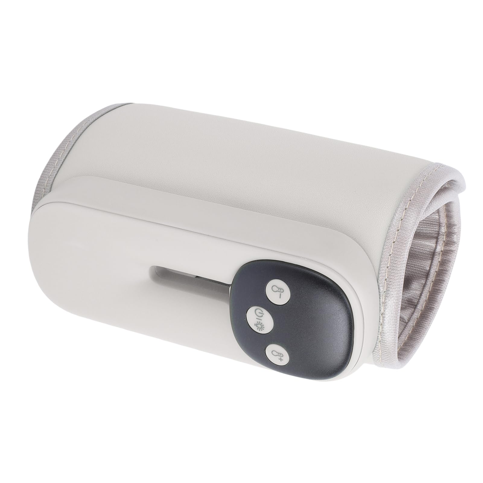 Haofy Scaldabiberon con Display Digitale e Luce Notturna - Impostazioni di Temperatura Regolabili - Ideale per Neonati - Materiale ABS (Beige)