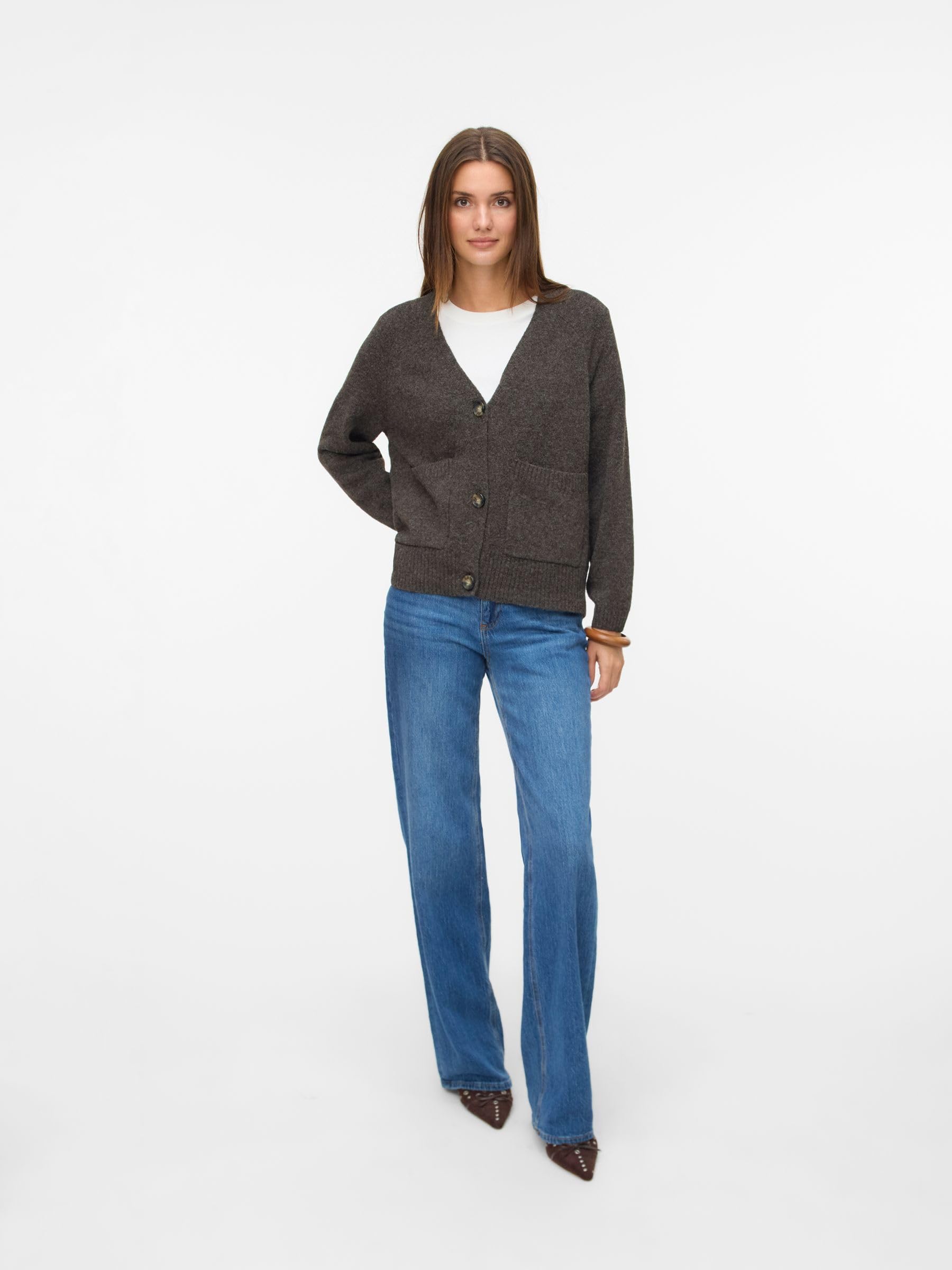 VERO MODA Female Strickjacke VMBOOM Strickjacke