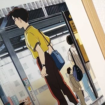 【額装品】激レア! 海がきこえる 1998年 描き下ろし ジブリカレンダー 額装品】激レア! 海がきこえる 1998年 描き下ろし ジブリ