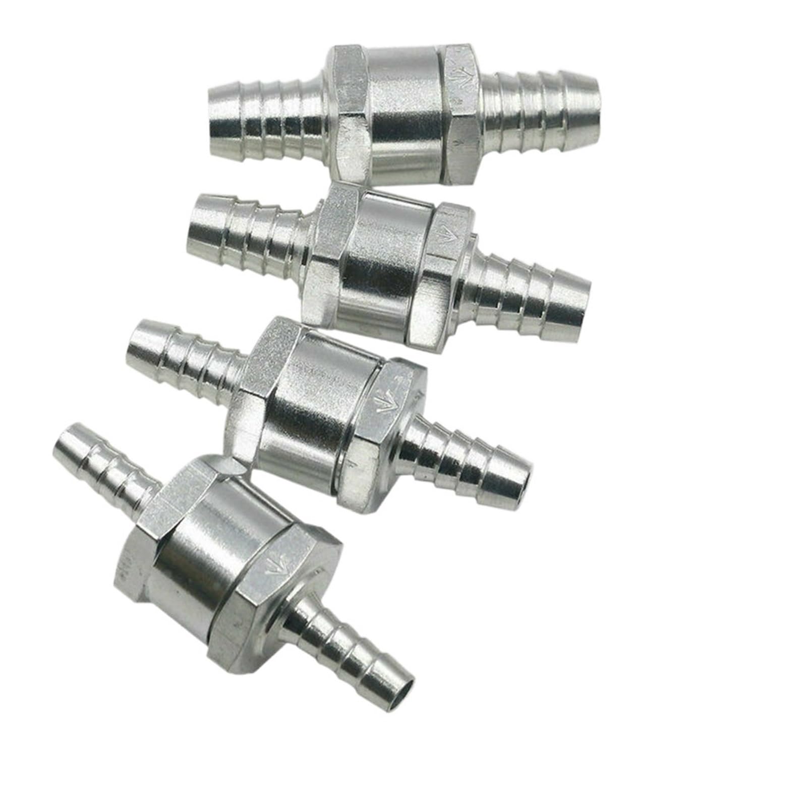 6-12mm Non-Return Valve 1-Way Non-Return Check Valve Auminium(6mm)