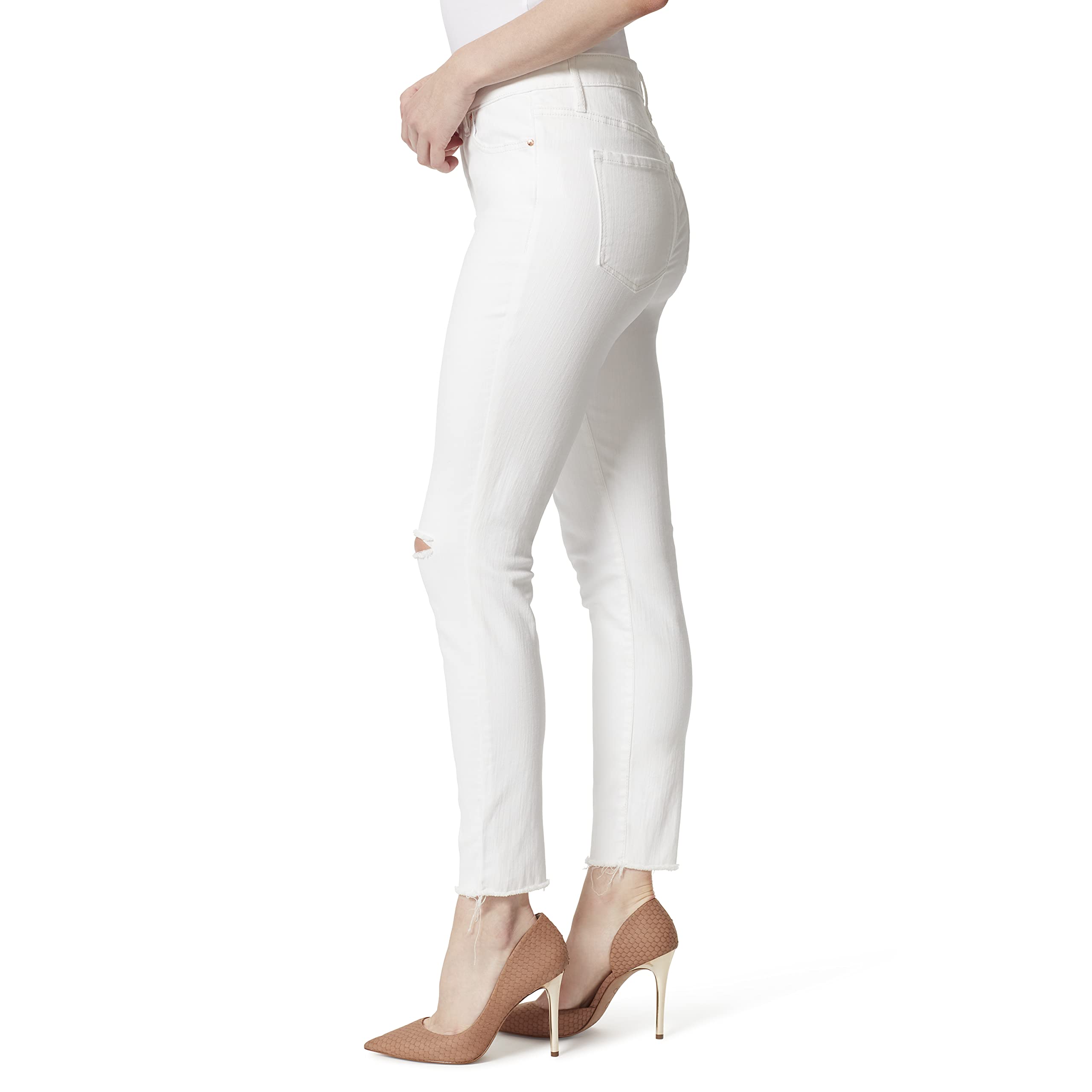 Jessica Simpson Women's Adored Curvy High Rise Skinny Jean - Functional Pockets, 30" Inseam