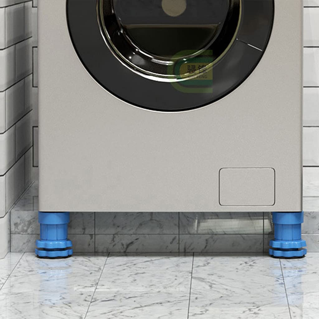 Aumenta lo stabilizzatore dei mobili Cuscinetti antivibranti per lavatrice Protezione antiscivolo per pavimenti Cuscinetti vibranti facili da installare per lavatrice per fermare le vibrazioni del