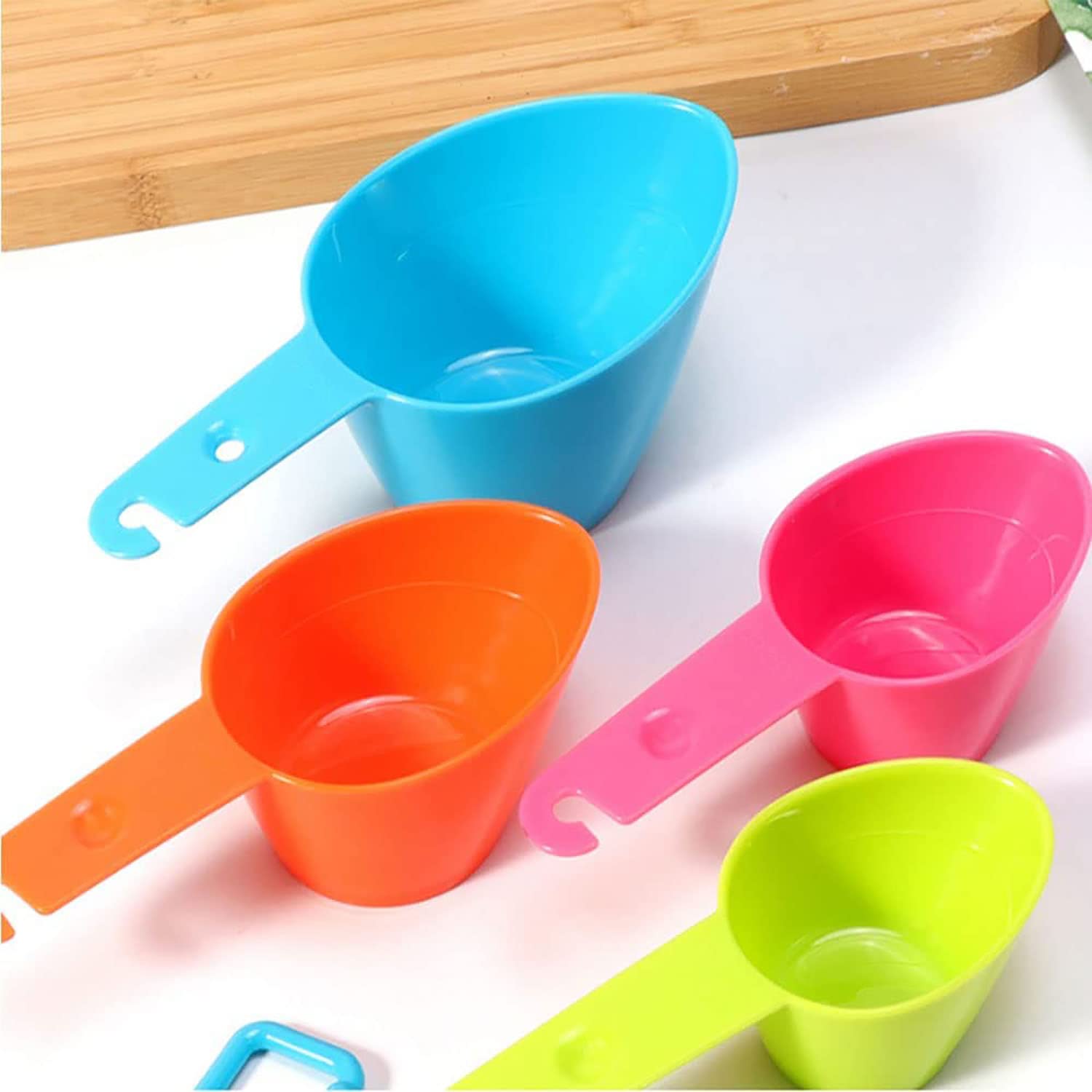 6 Edelstahl Messbecher 125 Ml (1/2 Tasse) – Für Hundefutter, Kaffee & Backen