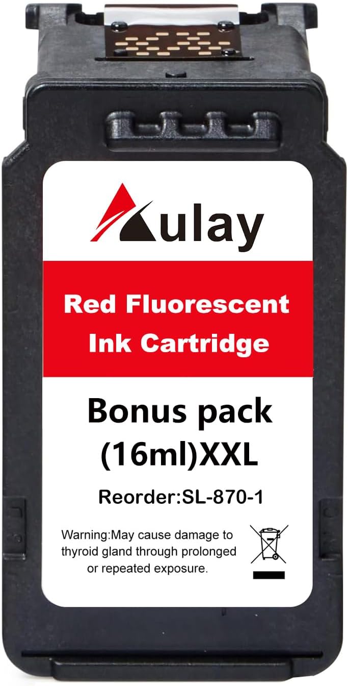 SL-870-1 Red Ink Cartridge Replacement for Pitney Bowes New SendPro Mailstation (CSD1) Postage Machines| Red| 16ML Large Capacity Ink
