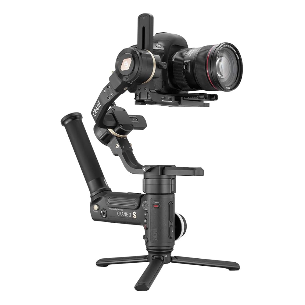 【⭐︎本格的な映像撮影⭐︎】ZHIYUN crane3s ジンバル Amazon | ZHIYUN Crane 3S-E カメラ ジンバル スタビライザー