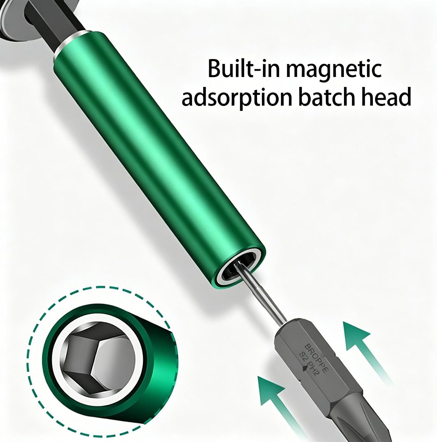 Strength Steel Cores Extension Rod Adapters for Electric Screwdriver and Drill Efficient Screw Fastening Electric Screwdriver Extension
