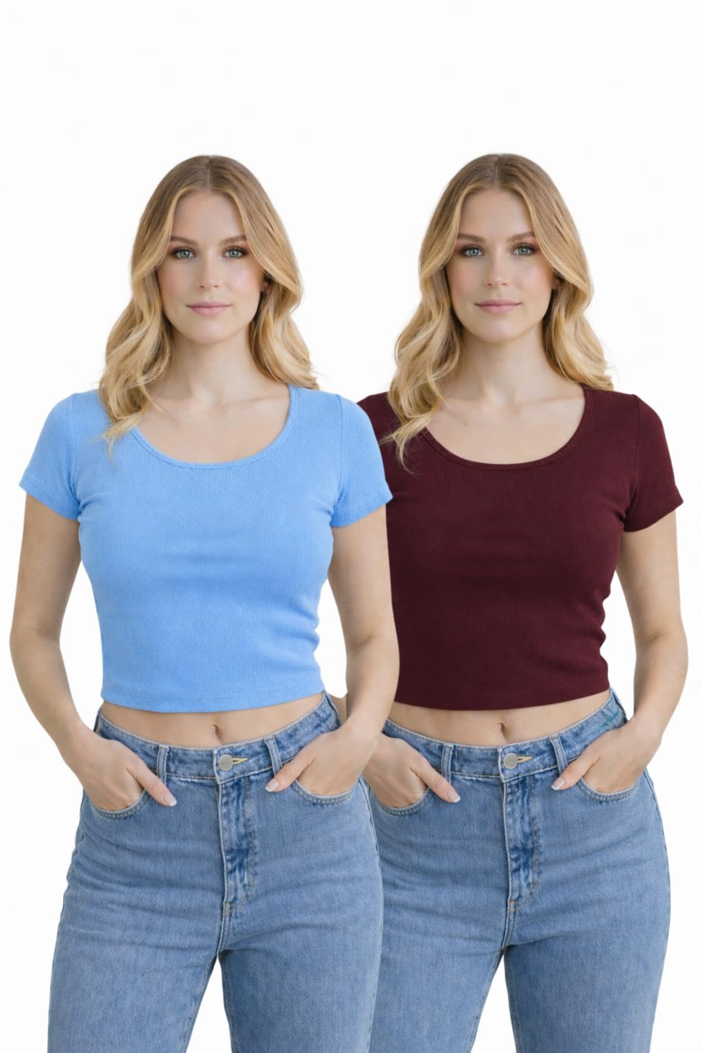 Classic Fit Short-Sleeve Crop Top-image-28