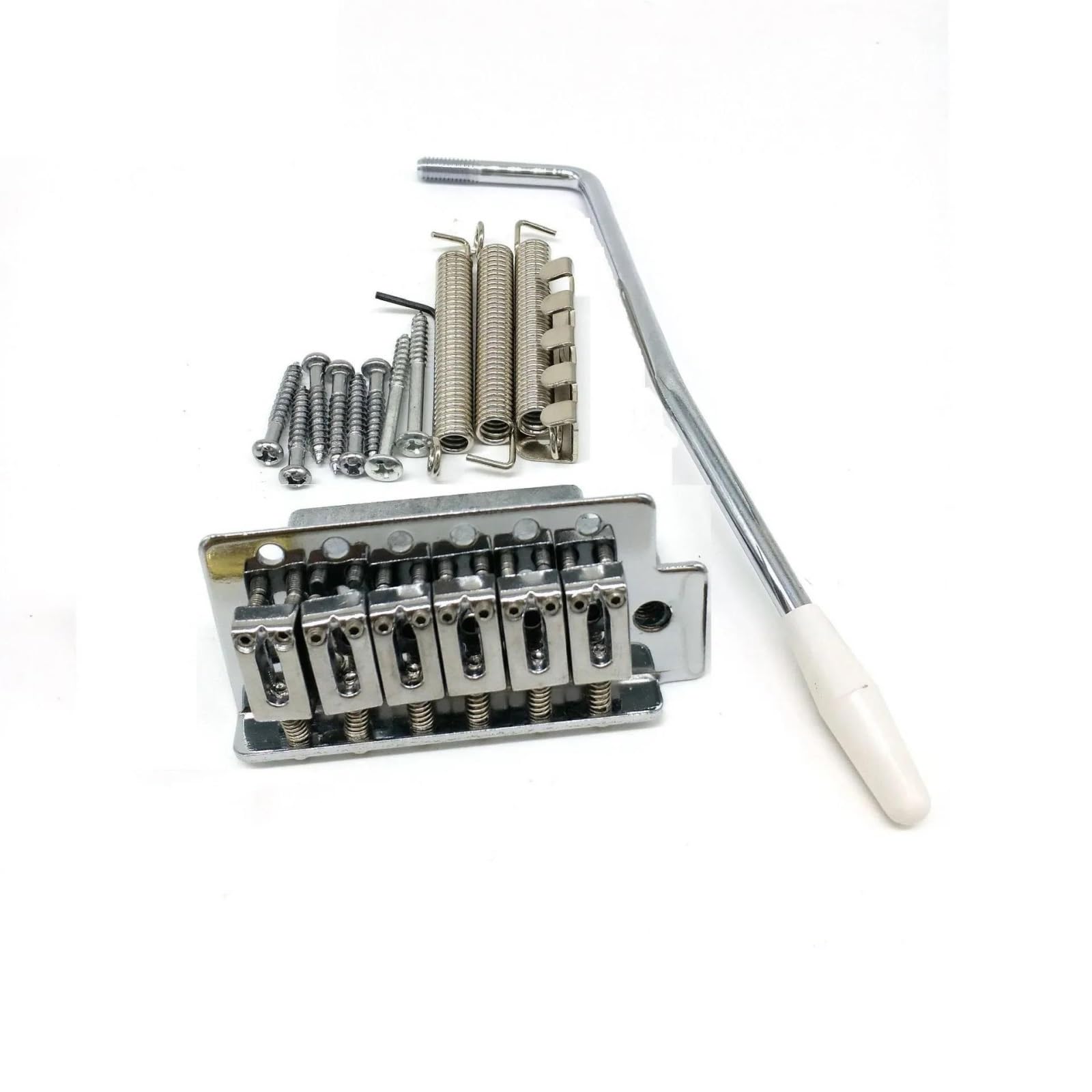 Zestaw 6 strunowych mostków typu roller saddle vintage z tremolo do gitary elektrycznej ST Mostek Gitary Profesjonalnej