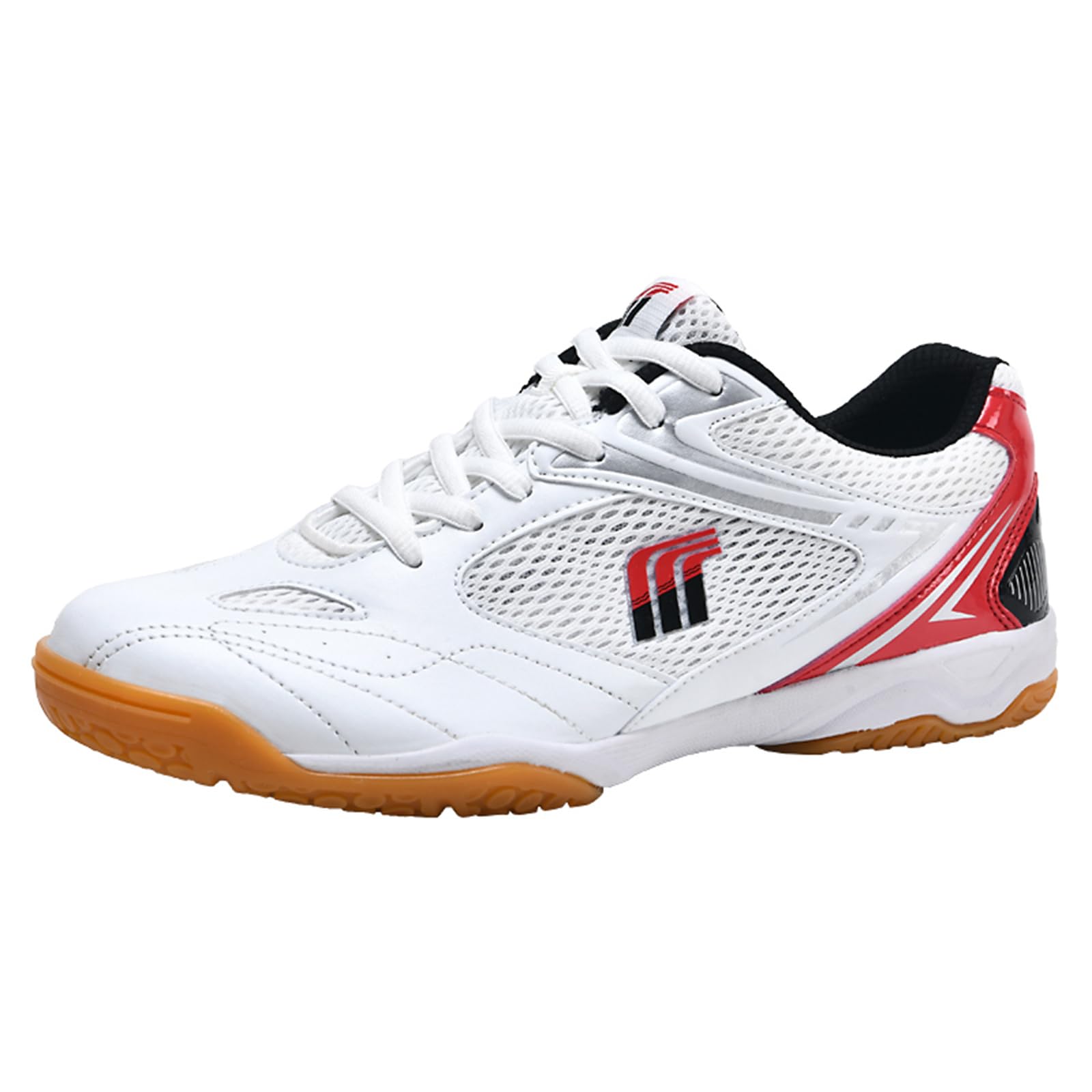 JiuQing Zapatillas De Tenis De Mesa Hombre Zapatillas De Tenis De Bádminton para Mujer Zapatillas De Entrenamiento Ligeras Antideslizantes para Interior