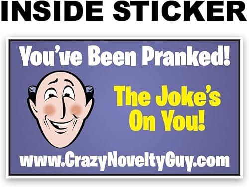 Miniatura 3 de Crazy Novelty Guy Caja de productos falsos para bromas, bromas y bromas prácticas, elige tu caja, envía directamente al destinatario que quieras