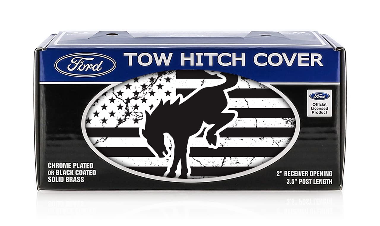 Tapón Receptor Enganche Remolque Ford Performance F150 Bronco Ranger - Goma Protectora, Pieza Original FRPP