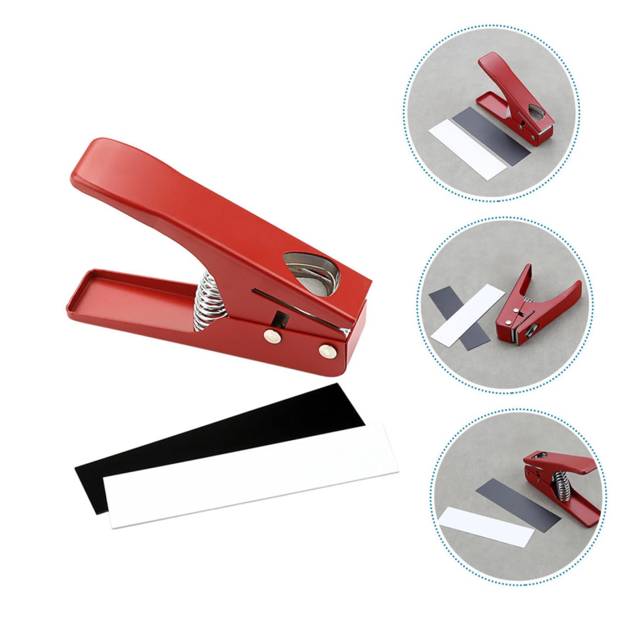 Gitarren-pick Cutter Präzisions- Für Individuell Gestaltete Gitarren-picks Kreatives Handwerkzeug Für Musiker Und Bastler Rote Ausführung Langlebig Und Sicher Der Anwendung