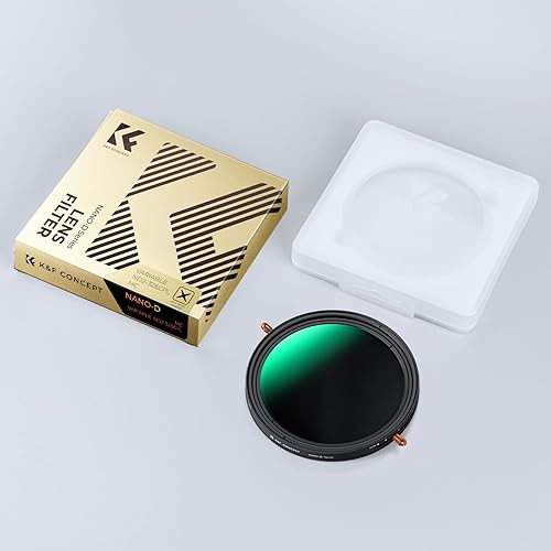 Miniatura 8 de K&F CONCEPT 67mm Filtro Variable ND2-32 ND y Filtro Circular Polarizador CPL en 1 para Lente de Cámara Filtro de Densidad Neutral Polarizador