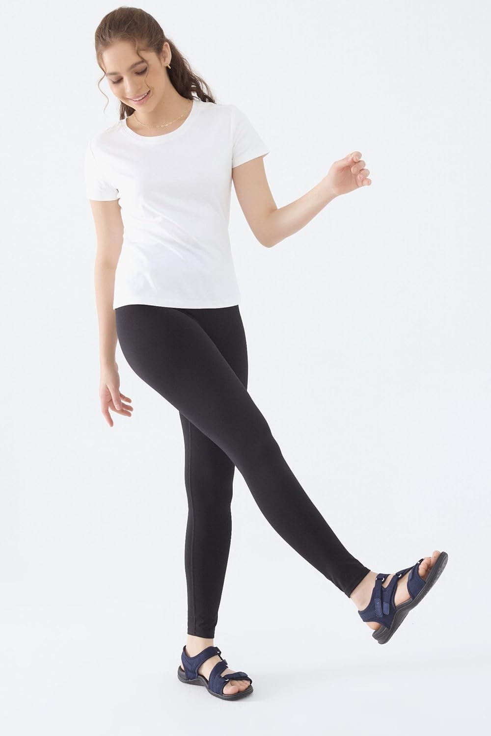 UBFEN Womens Hiking Comfortable Sport Walking Sandals Outdoor Athletic Water Sandals with Three Adjustable Straps - Image 7