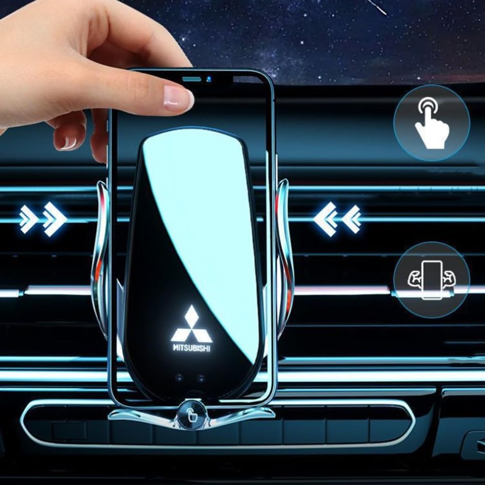 Soporte Móvil Coche,Soporte Móvil Coche para el Salpicadero Rejillas de Aire y Parabrisas para Mitsubishi ASX 2019 2020.