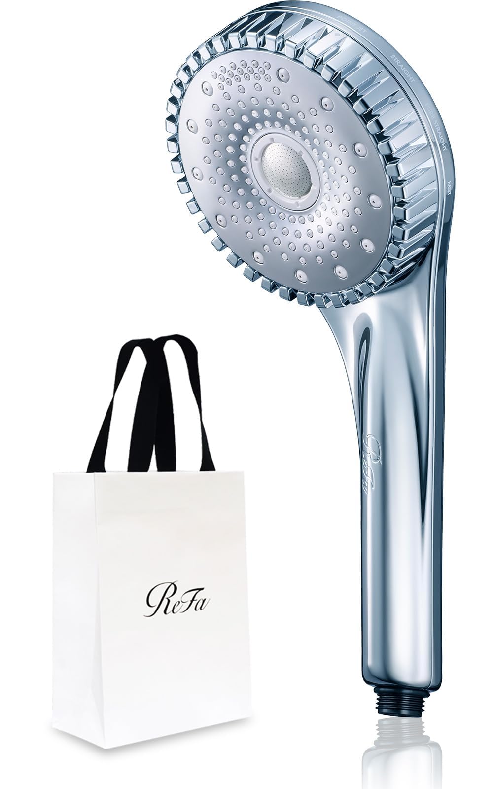 ＜ReFa＞FINE BUBBLE DIA 120 シャワーヘッド 贅沢な浴び心地と革新のデザインで、シャワータイムを極上時間へ