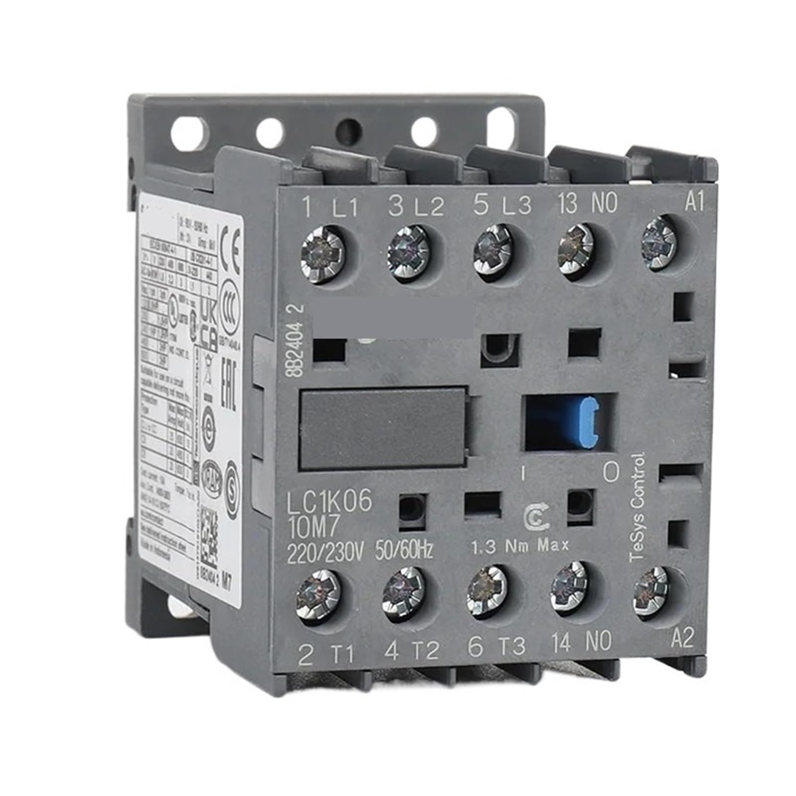 Contacteur LC1K0610 avec bobine AC pour commande de moteurs electriques