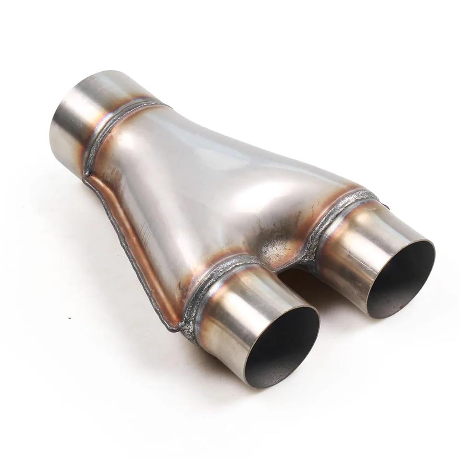 Tubo de escape tipo Y BX102125 en acero inoxidable con acabado premium universal para coche 6