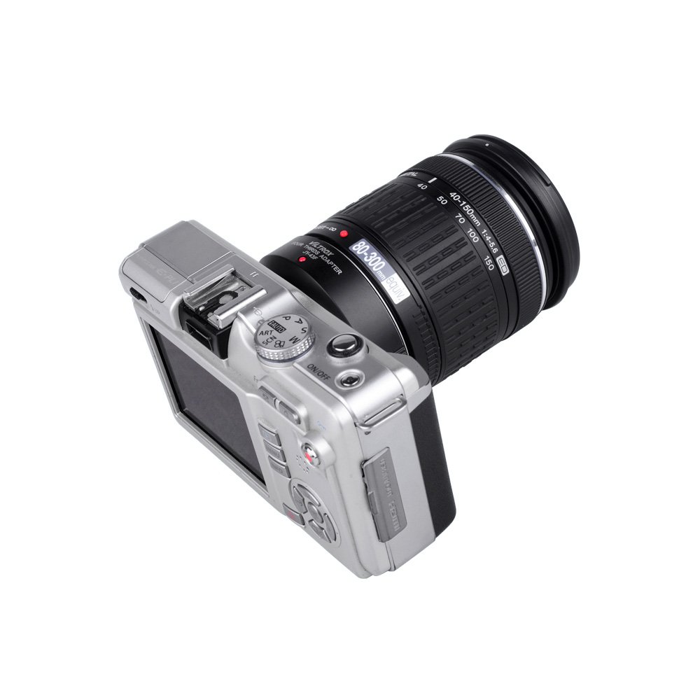 Anillo adaptador de enfoque automático AF para objetivo 4/3 Micro M4/3, montaje de la cámara para cámara Olympus E-PL1 PL2 PL3 E-P1 Panasonic G3 DSLR